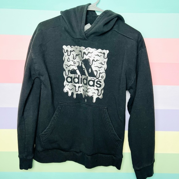 Adidas black Hoodie size XL - Picture 1 of 3